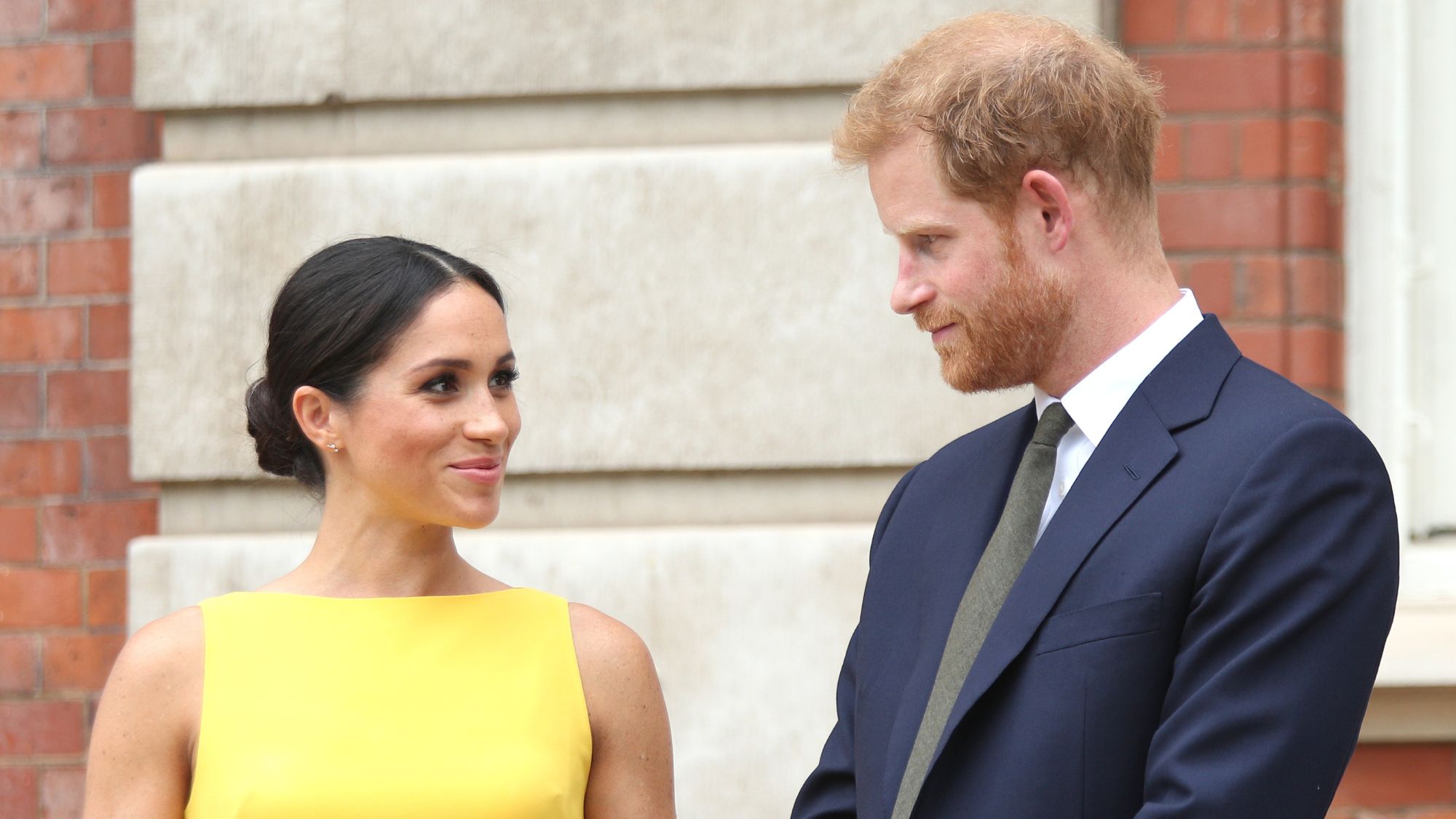 The Duke and Duchess of Sussex attend the 'Your Commonwealth' Youth Challenge Reception in 2018