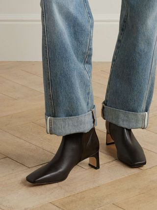 Tabitha Leather Ankle Boots