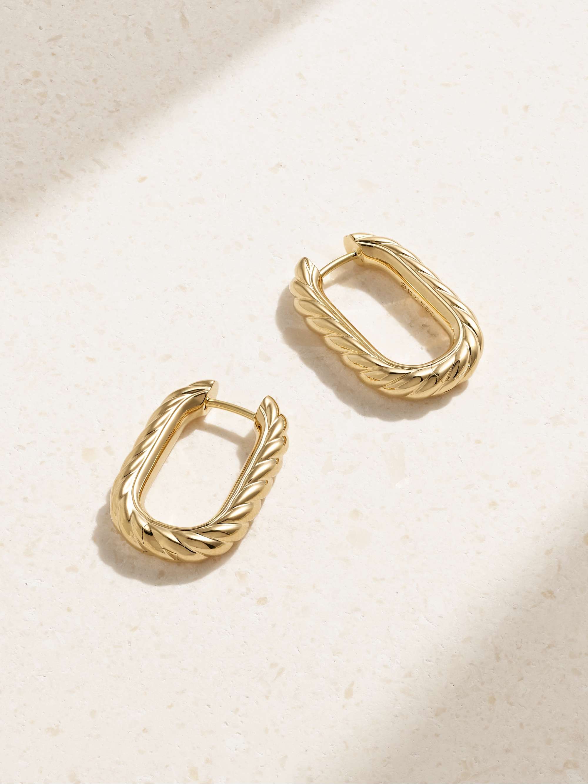 Dy Madison® 18-Karat Gold Hoop Earrings