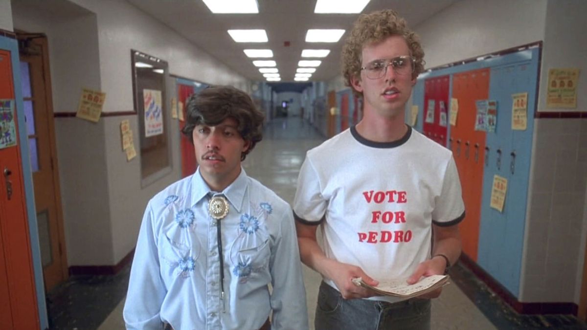 Efren Ramirez and Jon Heder in Napoleon Dynamite