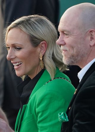 Mike and Zara Tindall at the Coronation concert