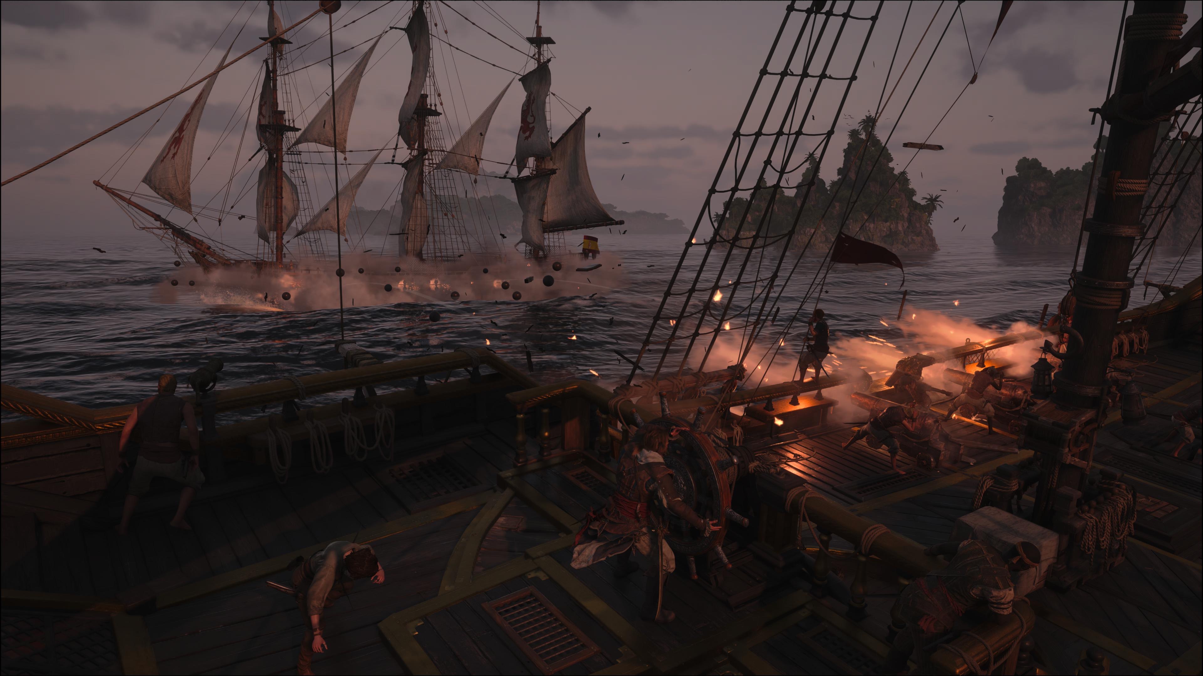 Assassin's Creed Black Flag Resynced screenshot captured on PS5 Pro