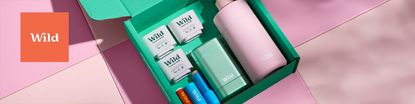 Wild products in a green box