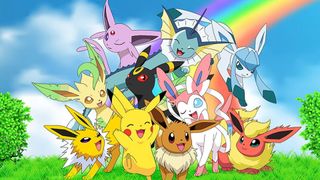 Pikachu, Eevee, and all Eevee's evolutions in Pokemon Go