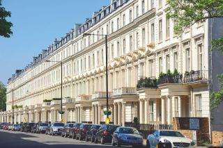 Period terraced properties, Randolph Avenue, Maida Vale