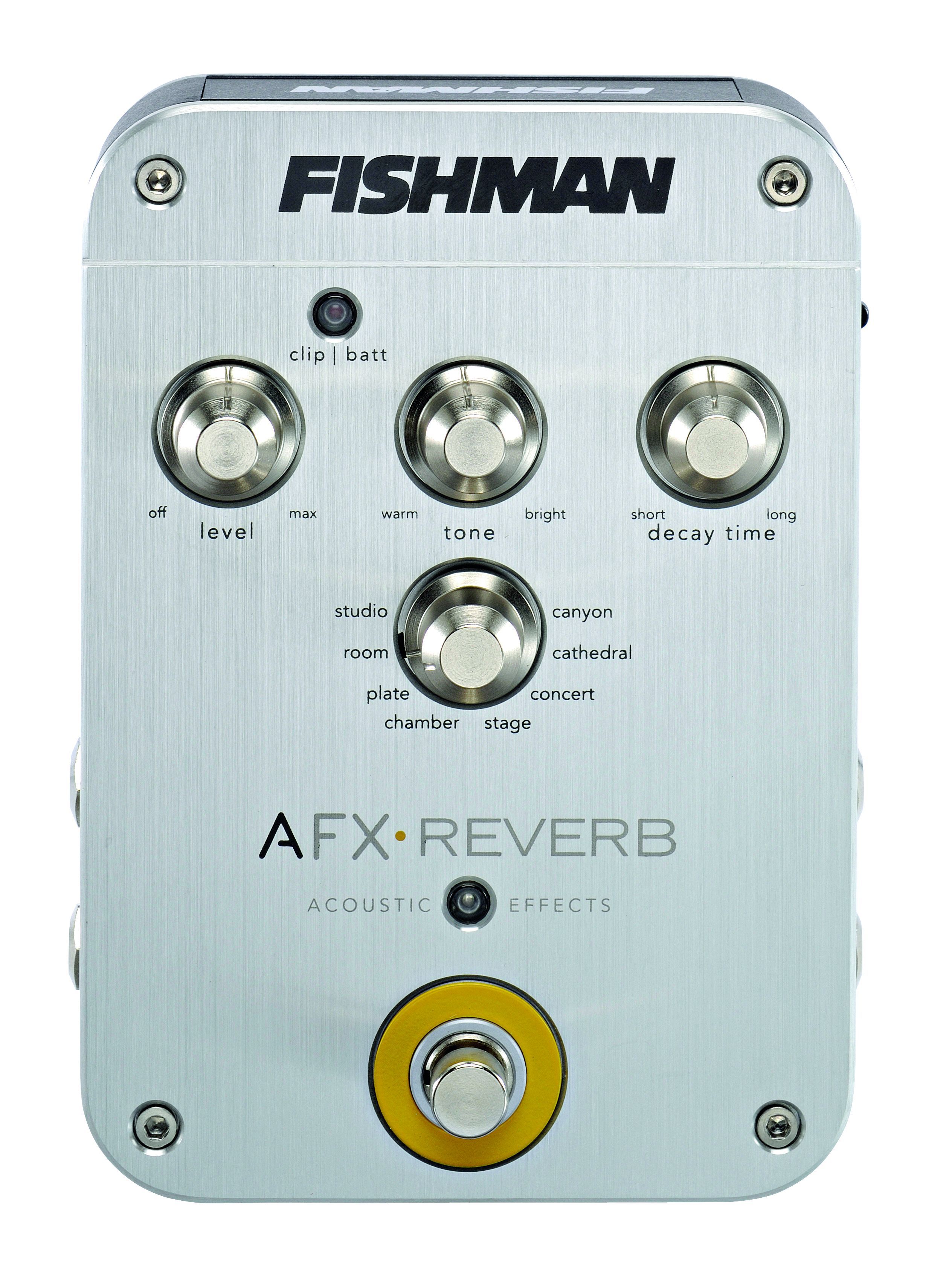 ソロ、フィンガースタイルに抜群にフィット　FISHMAN To Studio From Needs Reverb Your All Serves Reverb AFX Fishman AFX-REVERB ギター
