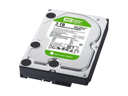 Western digital caviar green 3tb