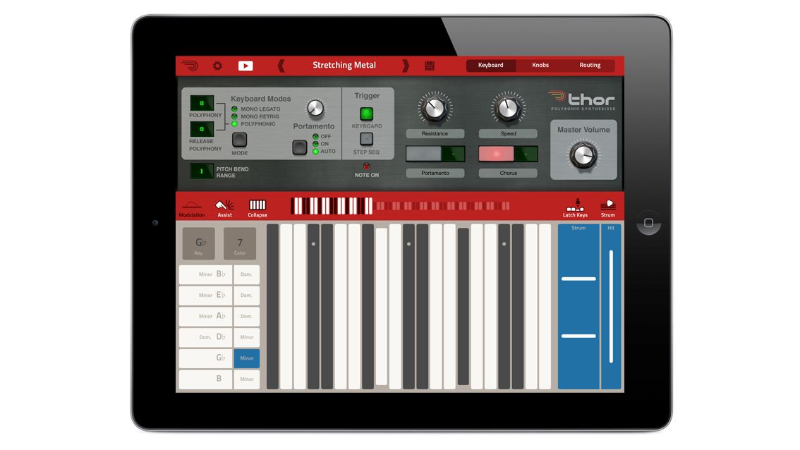 Thor's keyboard concept is borrowed from Figure.