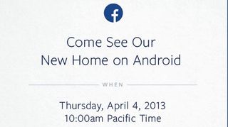 Facebook Android event