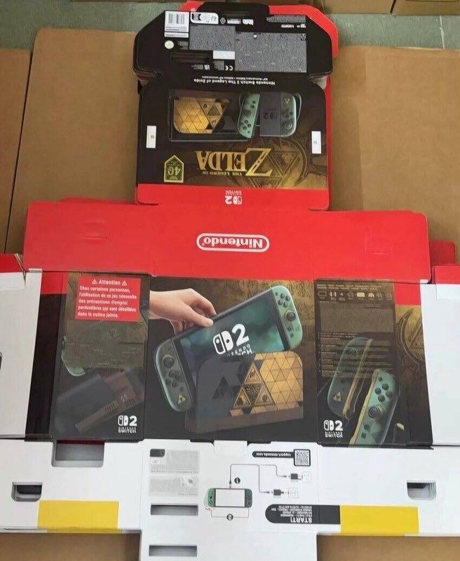 Nintendo Switch 2 console Zelda edition