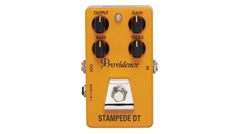 The Stampede DT immediately has an aggressive, biting edge to its distortion
