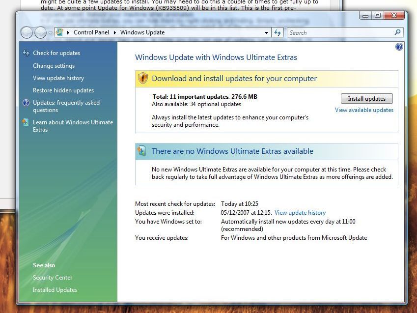 Vista SP1 Refresh available for download TechRadar