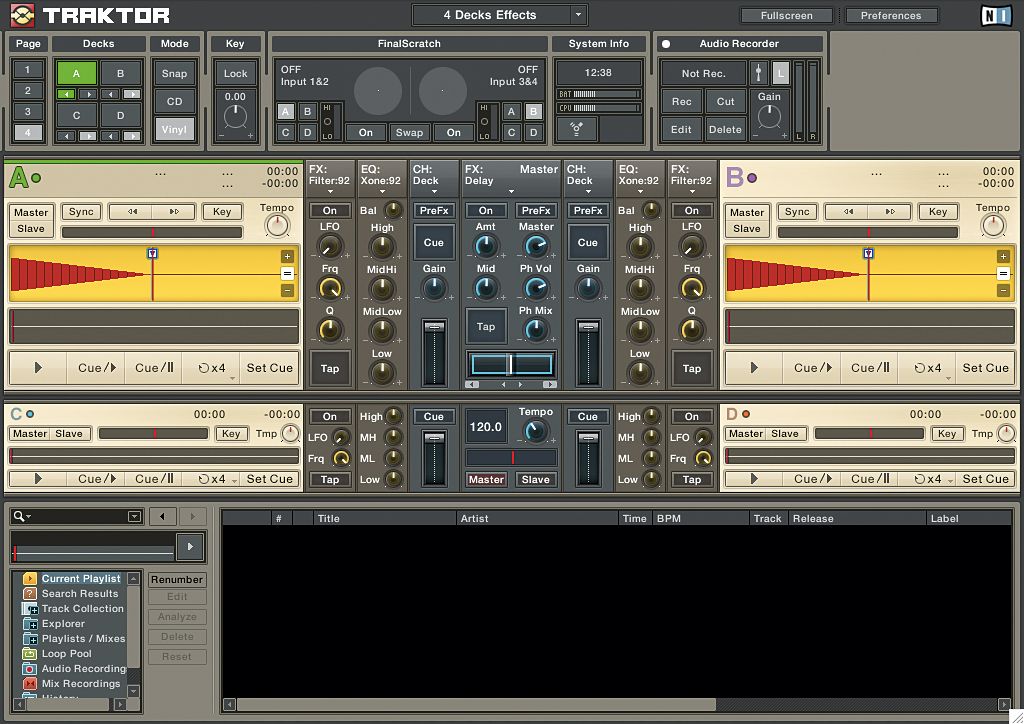 Traktor still faces tough competition from Live.