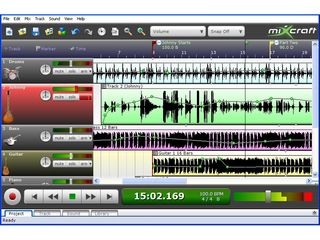 You can now record audio and virtual instruments in Mixcraft.
