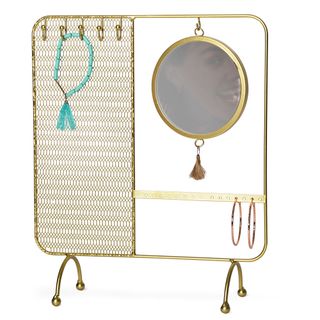 golden flying tiger jewellery rack with mirror