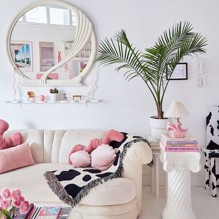 This furniture designer's pink loft apartment will make color ...