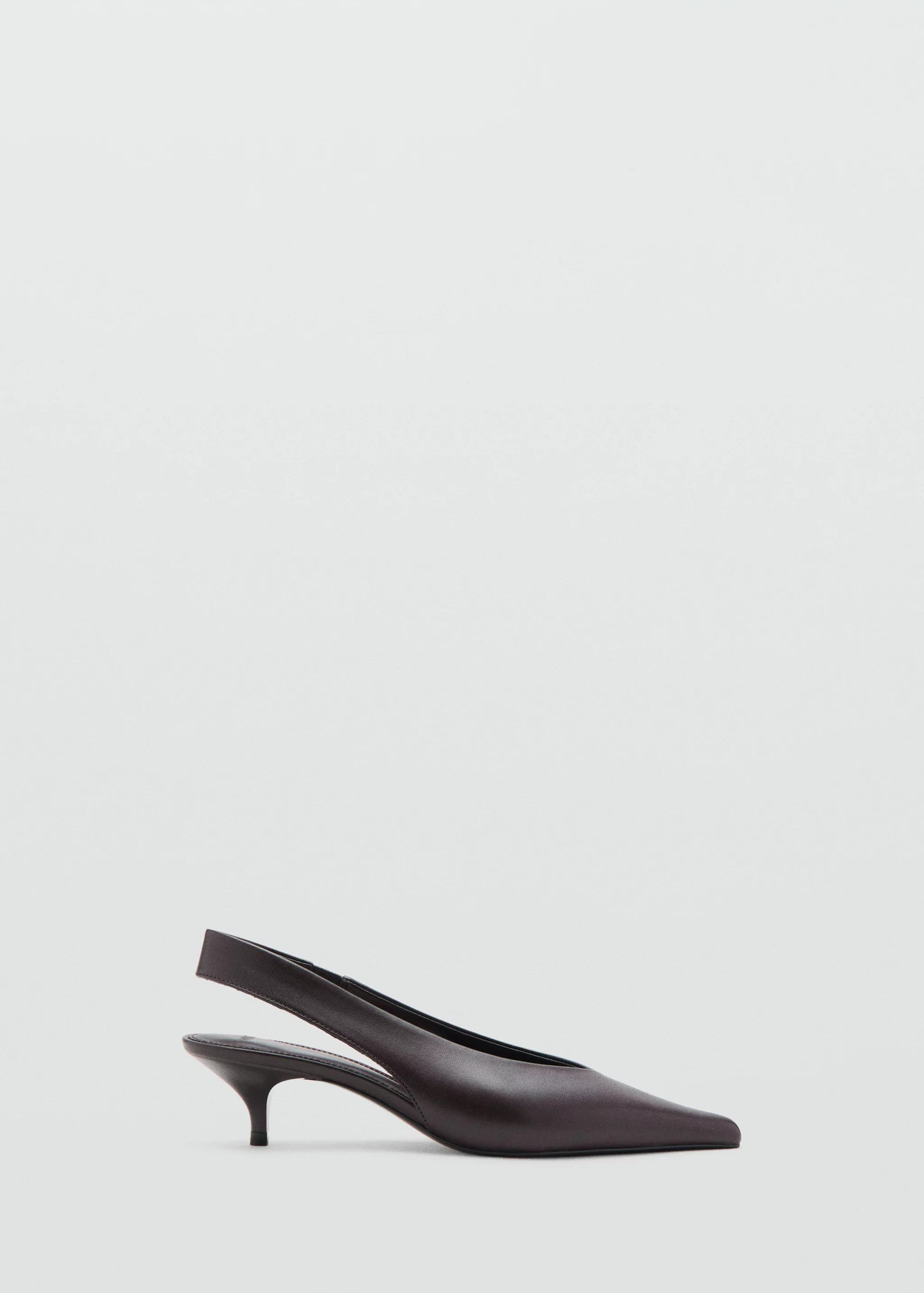 Kitten Heel Pointed Toe Shoe - Women | Mango United Kingdom