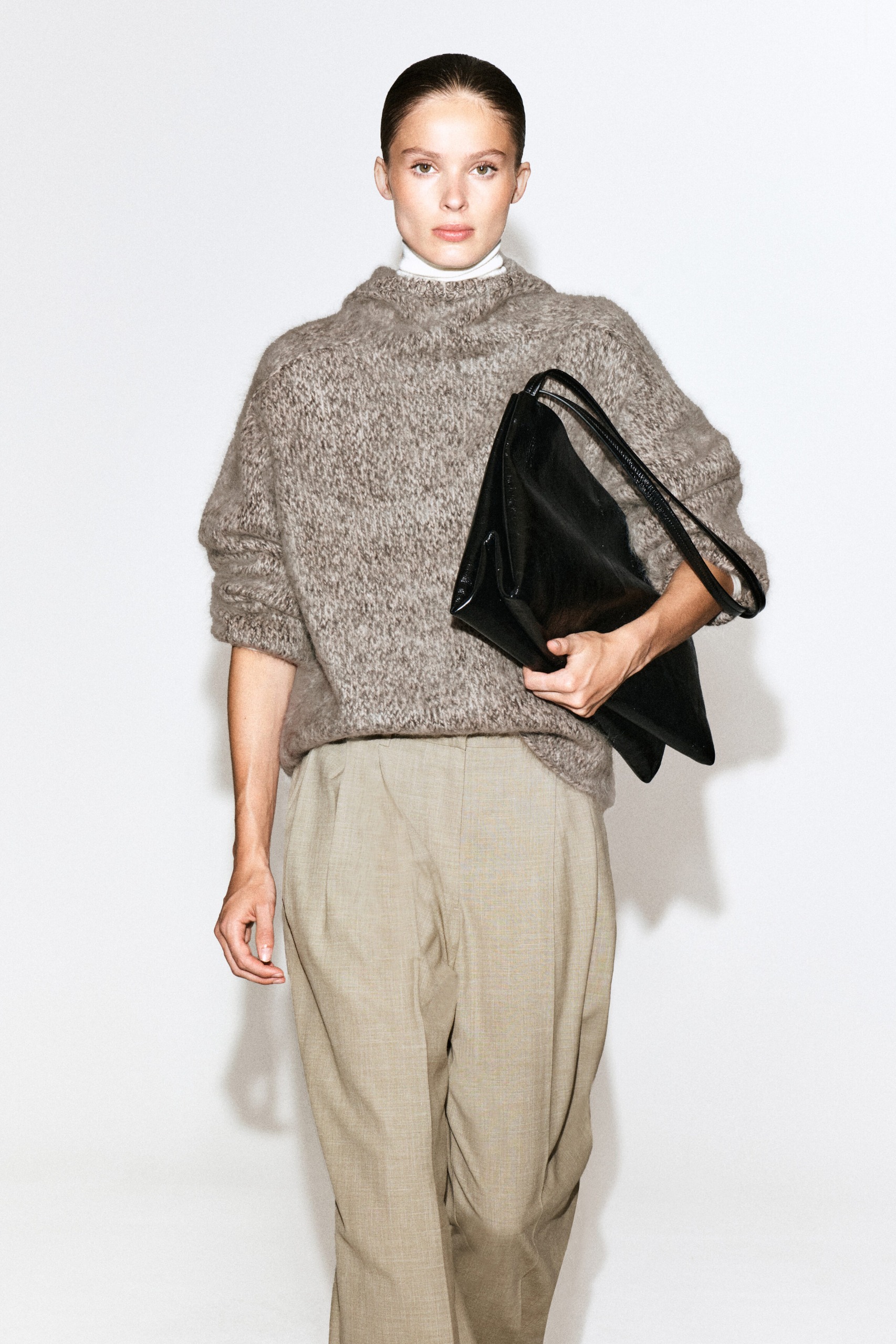 Chunky Brushed-Cashmere Hoodie
