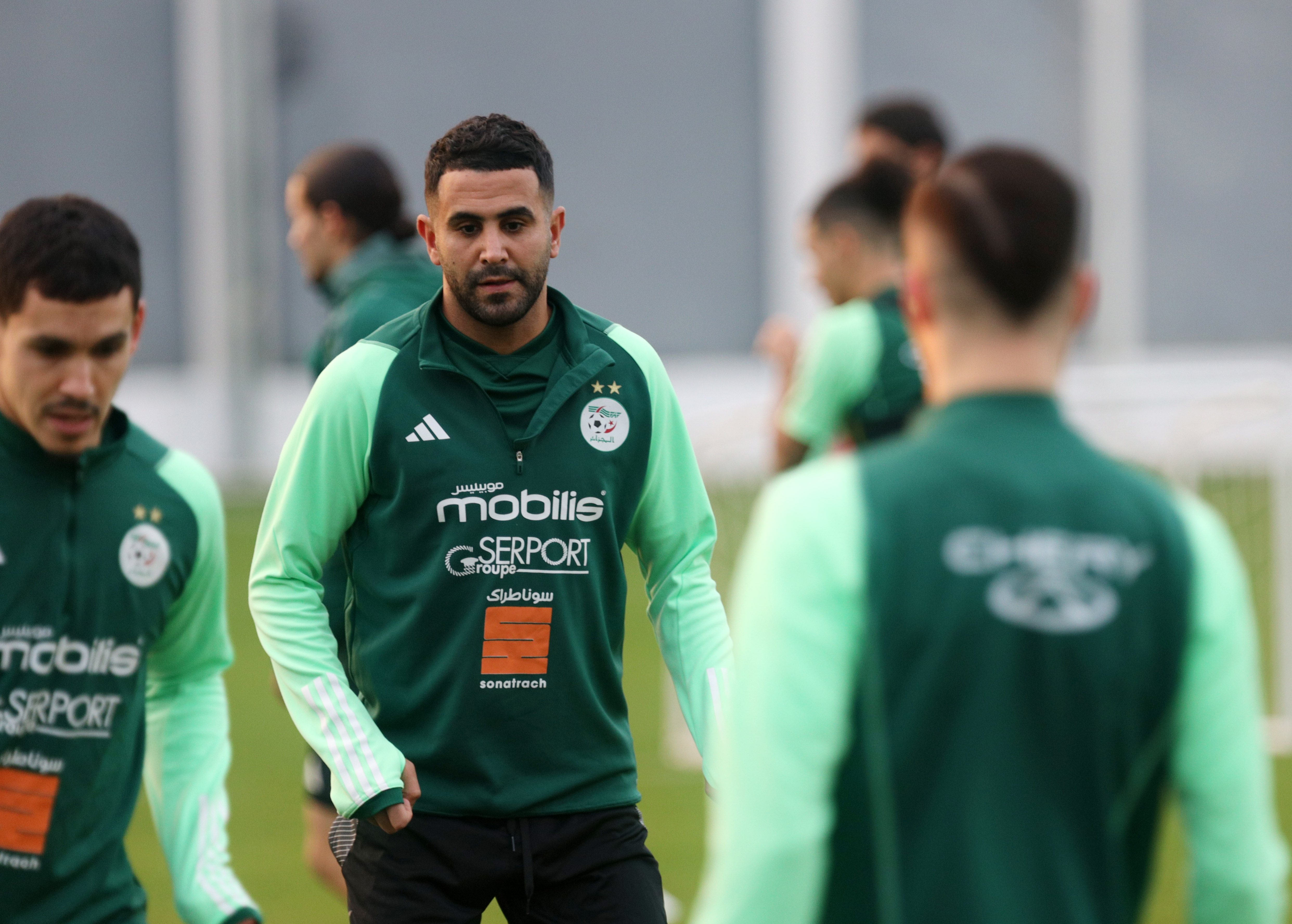 Algeria forward and talisman Riyad Mahrez