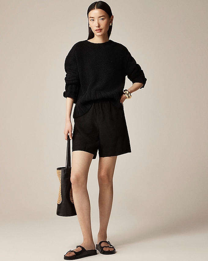 Marina Sweater in Textured Cotton Blend