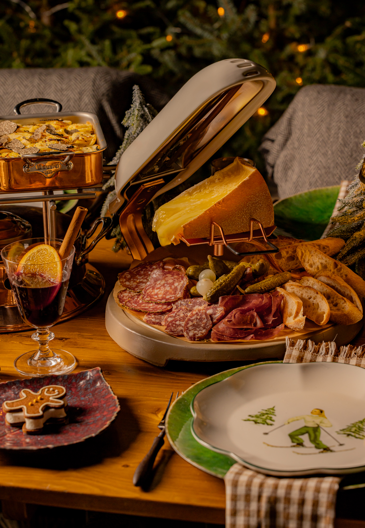 A ski-inspired Christmas feast.