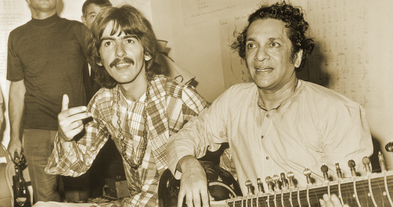 Ravi Shankar and George Harrison