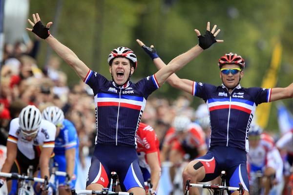 Arnaud D&eacute;mare and Adrien Petit go 1-2 in the U23 men's race
