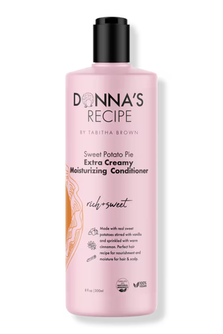 Donna's Recipe conditioner on a white background