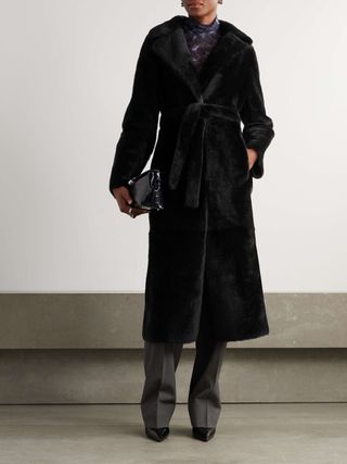 Reversible Shearling Coat