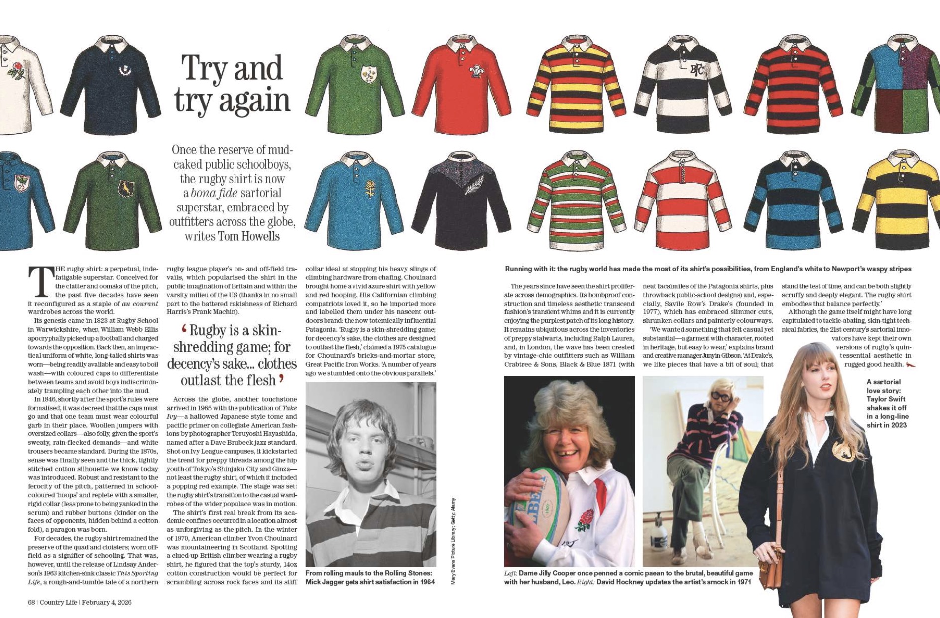 Spread from Country Life February 4, 2026