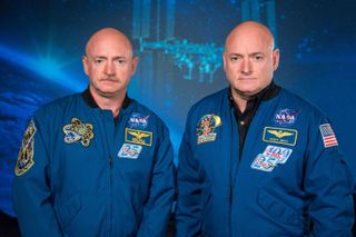 Astronauts Scott and Mark Kelly