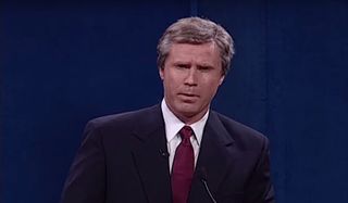 Will Ferrell as President George W. Bush saying "strategery" on Saturday Night Live