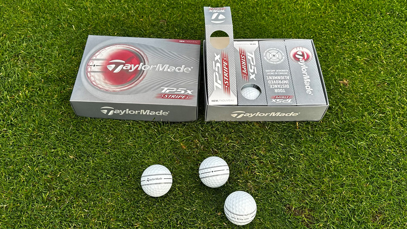TaylorMade TP5 and TP5x golf balls