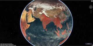 Another component of the global mosaic created using images captured by ISRO's EOS-06 satellite.