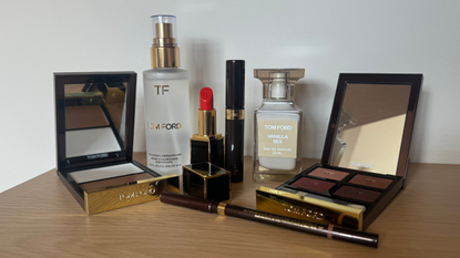 A line-up of some of the best Tom Ford products, chosen by a beauty editor