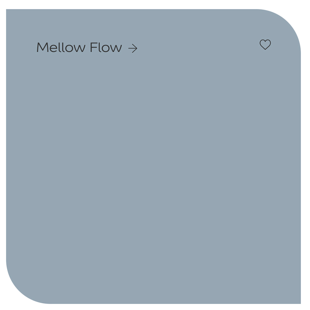 Blue paint swatch to show Dulux Colour of the year 2026