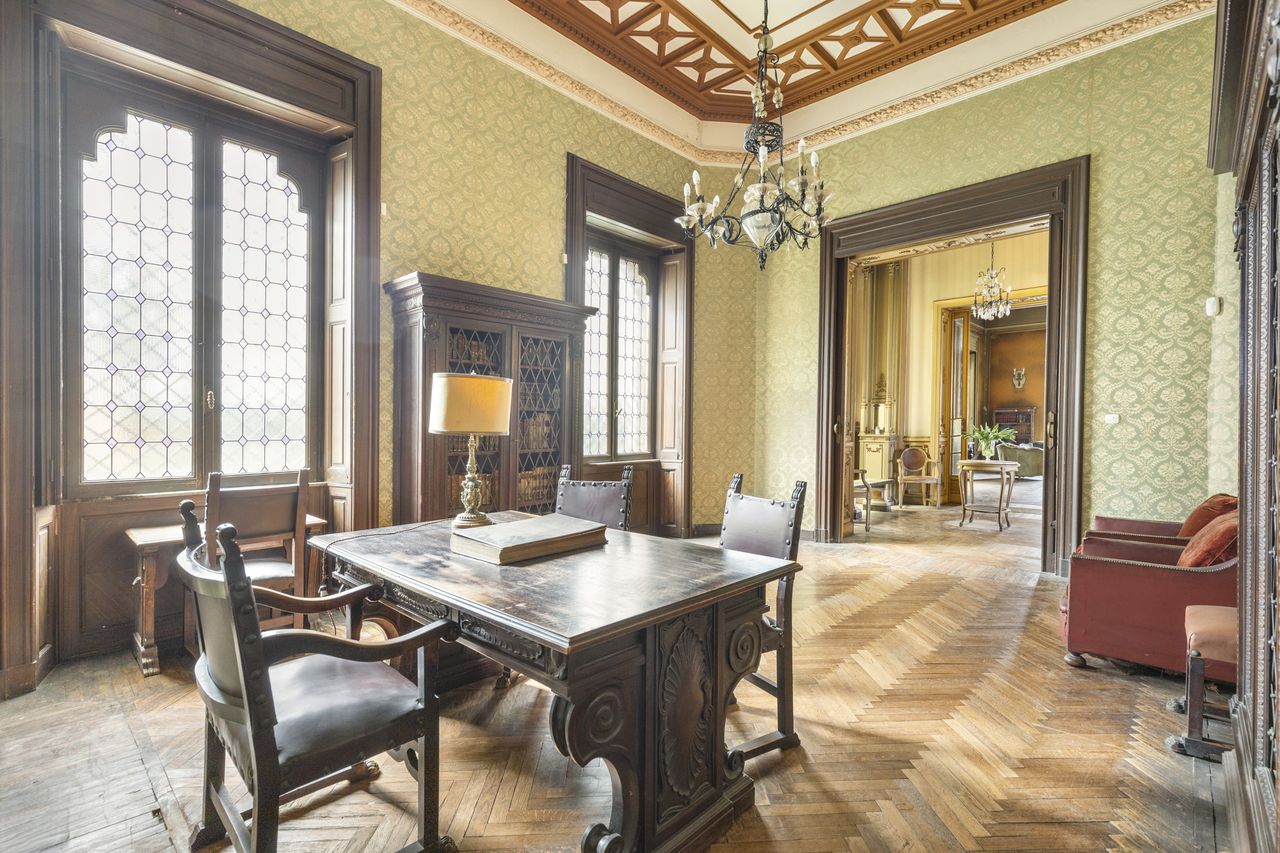 A villa in Rome on the Via Nomentana