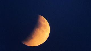 Half Blood Moon Eclipse