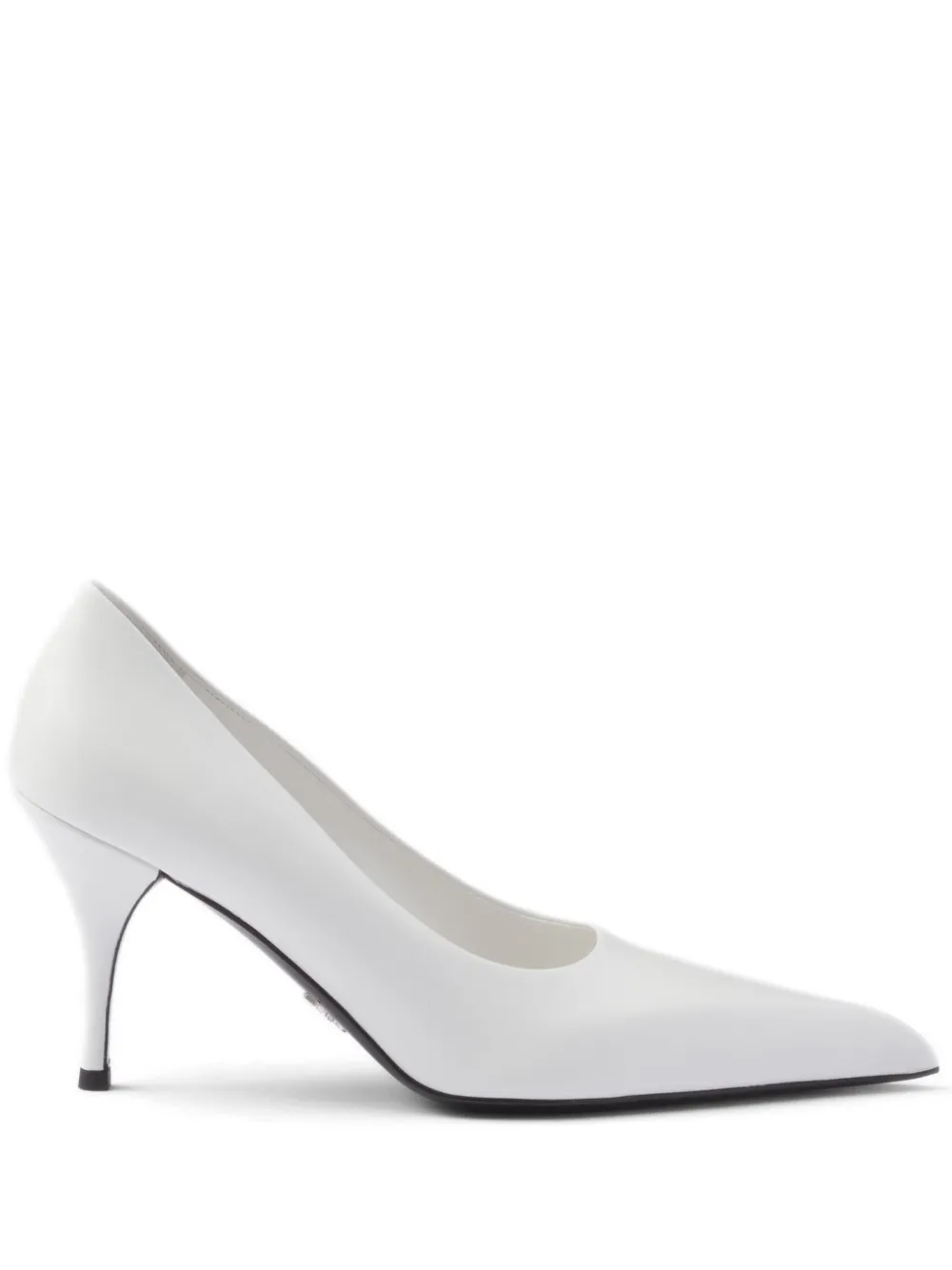 Prada 85mm Leather Pumps | 39