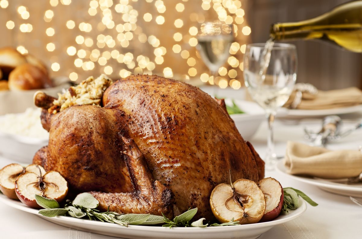 Hairy Bikers' Christmas turkey with two stuffings