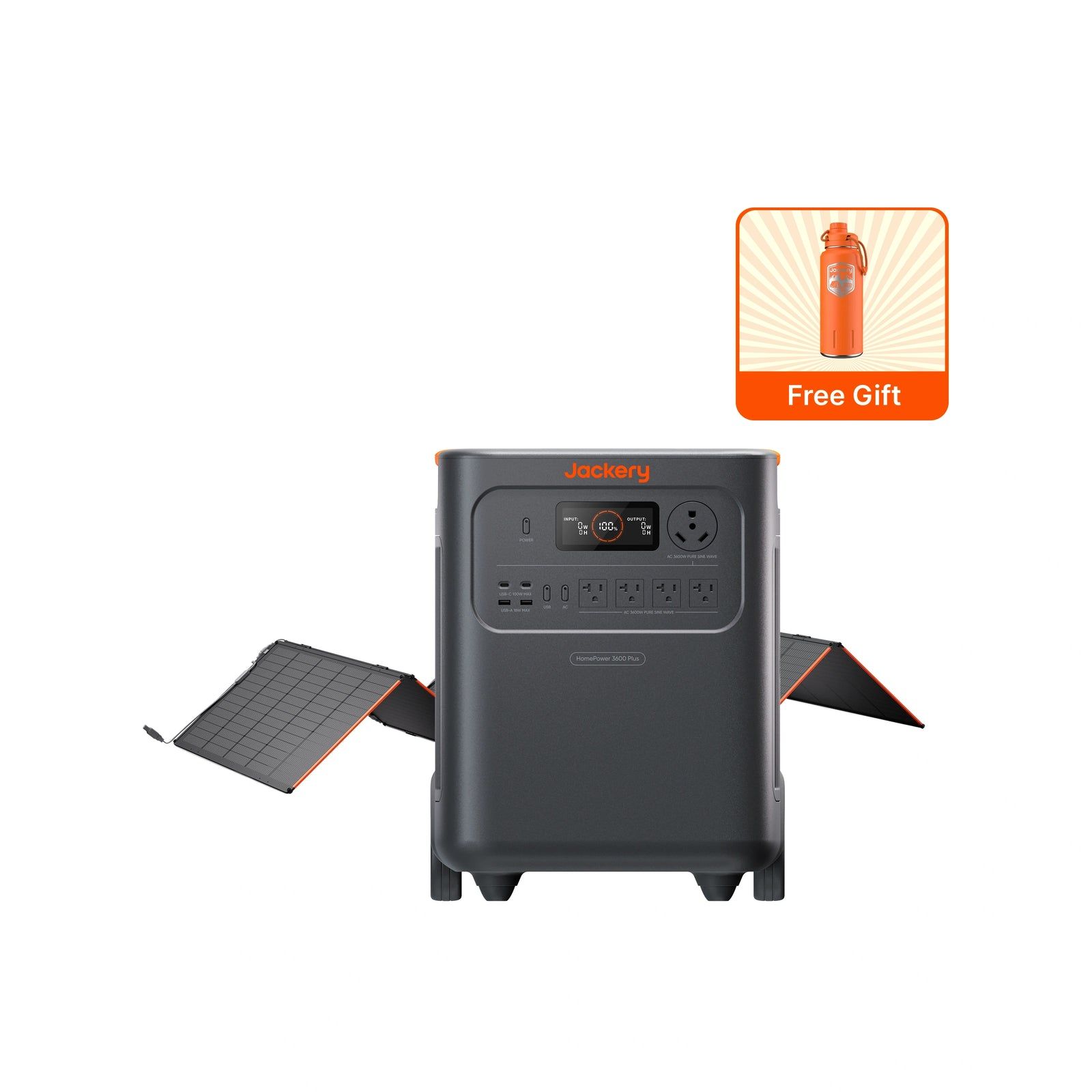 Solar Generator Homepower 3600 Plus + Solarsaga 500 X
