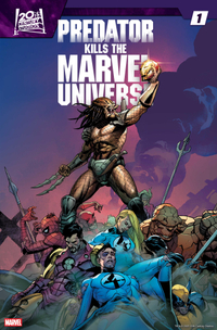 PREDATOR  KILLS THE MARVEL UNIVERSE #1