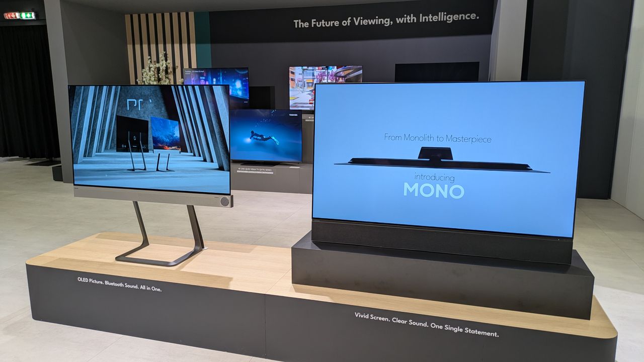 Toshiba concept OLED TVs at IFA 2025