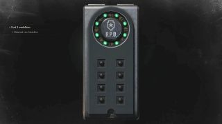 Resident Evil 2 remake locker codes - an RPD portable safe keypad