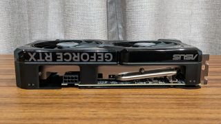 Asus Dual GeForce RTX 4060 Ti OC side view
