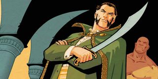 Ra's al Ghul holding sword DC Comics