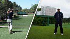 Golf Monthly's Tom Clarke and David Taylor At Augusta National