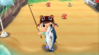 Animal Crossing: Pocket Camp fishing