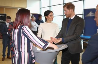Prince Harry and Meghan Markle in Belfast