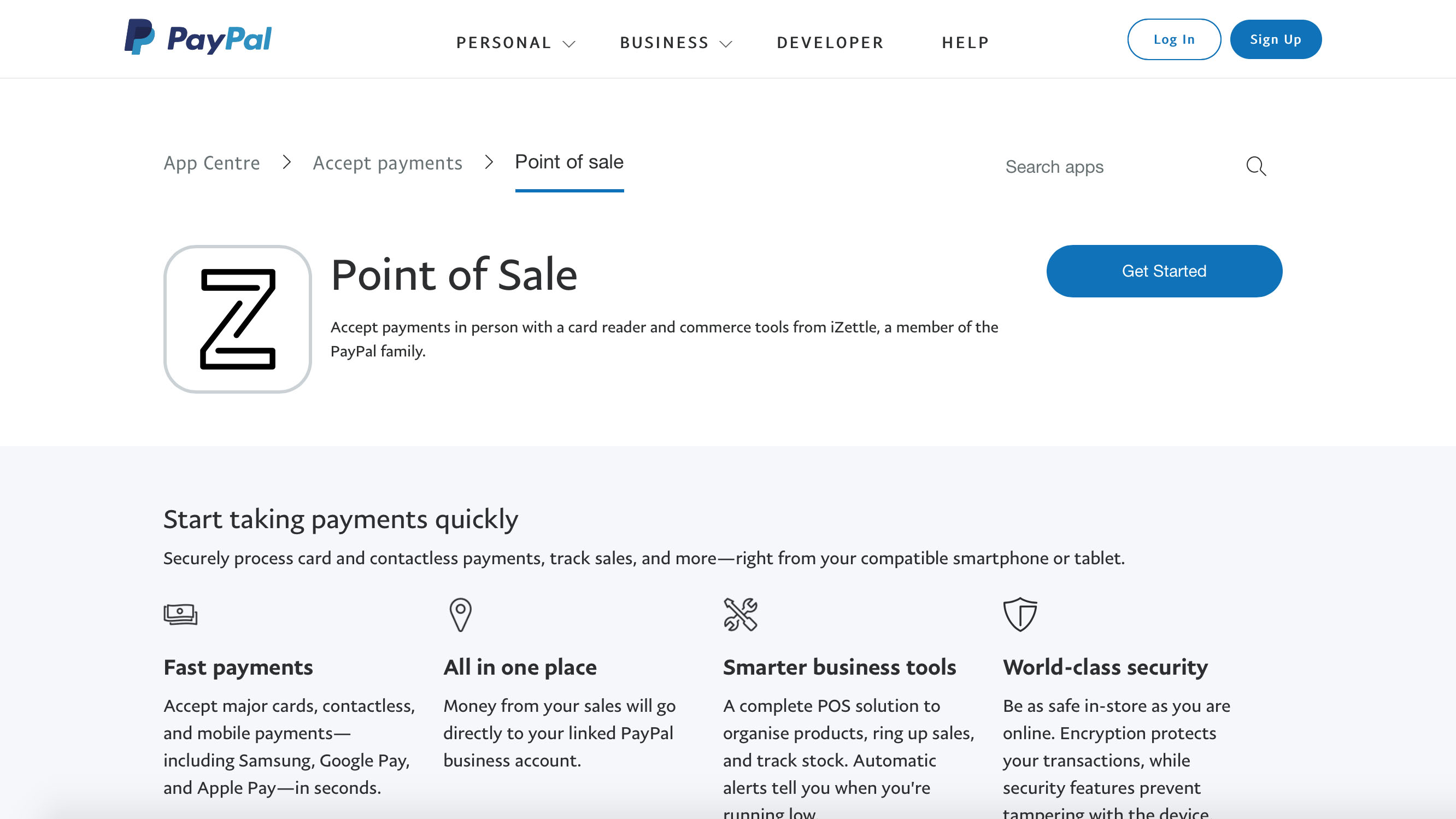 PayPal Commerce Platform